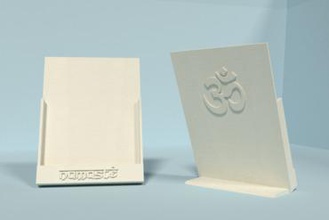 broşür sipariş edin moda om nemaste tutucu oryantal meditasyon dua fotoğraf 3d print model - Mito3D