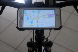 otterbox iphone belt clip mod mountain bike mount maker diy 6 plus mtb cycling adapter case 3d print model - Mito3D