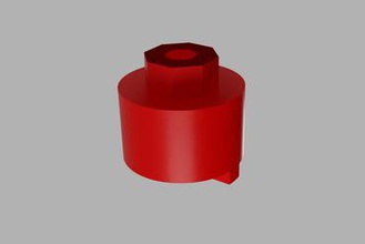 outboard shift shaft bushing tool other 18-9817 91-31107t boat marine mercury engine motor removal socket 3d print model - Mito3D