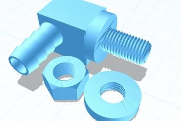overflow adapter Other 3d print model - Mito3D