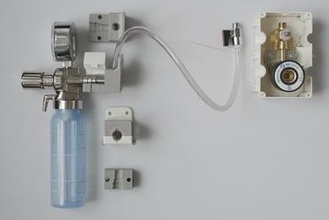 oxígeno pared toma corriente reemplazo rápido lanzamiento caso funda escasez COVID19 o2 suministro válvula 3d print model - Mito3D