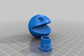 pacman geocache Other geocaching 3d print model - Mito3D