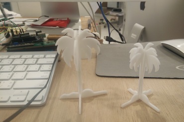 palm tree toys 3D print model - Mito3D