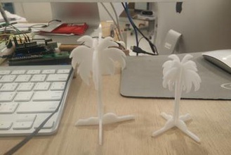 palmiye ağacı oyuncaklar 3d print model - Mito3D