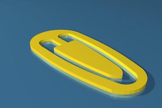 paperclip your home 3d print model - Mito3D
