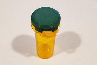 parametrische anpassbare Pharma-Apotheken-Flasche cap andere medical-Gerät 3d print model - Mito3D