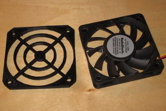 paramétrique grille du ventilateur gadget fan 3d print model - Mito3D