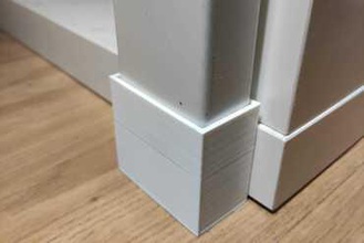 paramétrique table riser pieds 3d print model - Mito3D