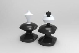 pe xadrez 3d yazıcı donanımları parçaları 3d print model - Mito3D