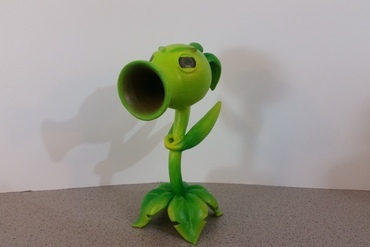 peashooter plants vs zombies garden warfare giochi 3D print model - Mito3D