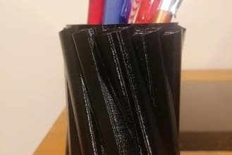 caneta suporte casa di3d lápis 3d print model - Mito3D