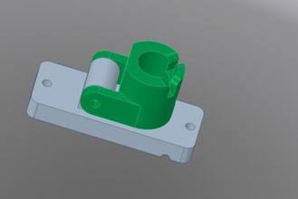 pen holder bulldog xl foot print 3d printer parts enhancements megamax milwaukee makerspace drawbot 3d print model - Mito3D