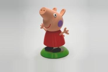 peppa pig Toys figure character 3d print model - Mito3D