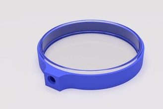 petri dish holder integrated 3 8 thread Maker/DIY photography petridish 3d print model - Mito3D