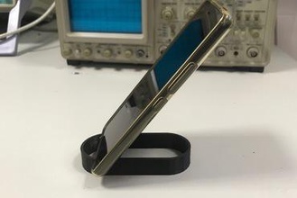 phone holder gadget di3d isel tucab mobile simple 3d print model - Mito3D