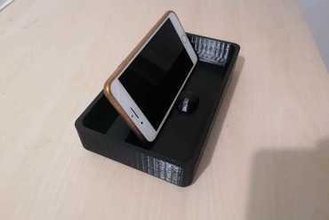 telefon Kulp destek di3d akıllı iphone 8 3d print model - Mito3D