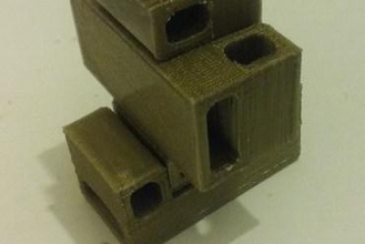 pieza multi encajable brinquedos quebra-cabeça juego construcci n blocos de construção encajar o ajuste 3d print model - Mito3D