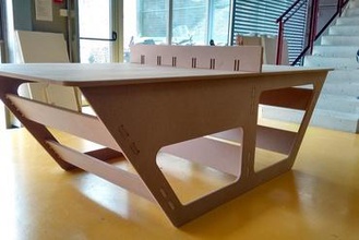 mesa de ping-pong bricolaje juegos madera cnc diy muebles 3d print model - Mito3D
