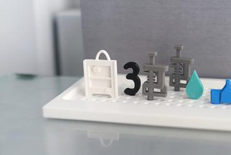 pinsent mesaj simgeleri Minyatürler ultimaker3 ultimaker simge 3d print model - Mito3D