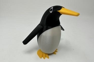 pinwalker penguin Gadget walking pin walker autodesk fusion 360 ultimaker 3d print model - Mito3D