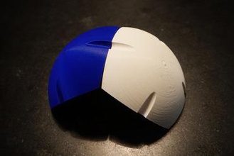 pioneiro bola de projeto a arte pioneiros colaboração 3d print model - Mito3D