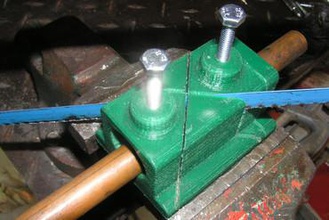pipe miter box maker diy tools copper brass plumbing 3d print model - Mito3D