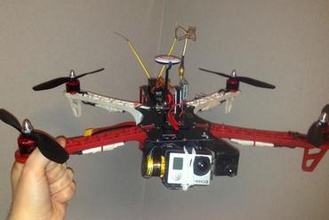 pl-tbs-cardán-v1 fabricante de bricolaje cardán gopro tbs sin escobillas descubrimiento quadcopter el fpv dji naza estabilizar 3d print model - Mito3D