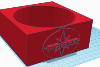 anahtar zinciri polaris 3d yazıcı donanımları parçaları upcyclingdesignproject 3d print model - Mito3D