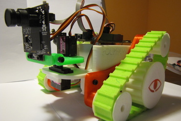 poliphemo robô criador de diy printbot pixy cmucam5 bq zum prusa i3 hephestos arduino freecad 3D print model - Mito3D