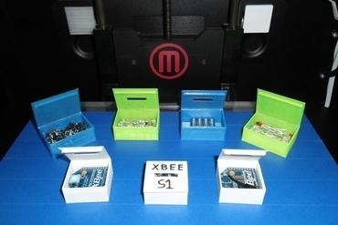 postes récipient Fabricant Bricolage 3dprinting 3ddesign enceinte 3d print model - Mito3D