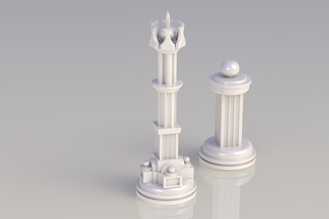 pompeuse de pièces d'échecs L'imprimante 3d améliorations 3D print model - Mito3D
