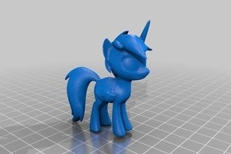 poppy pony - ponylumen Toys 3d print model - Mito3D