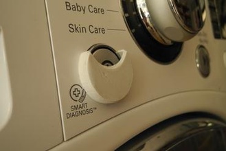 coperchio del pulsante di accensione lg lavatrici la vostra casa alimentazione il protezione 3d print model - Mito3D