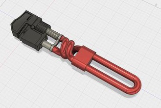 Beute 2017 Schraubenschlüssel solide 3d-Drucker-Teile-Verbesserungen 3d print model - Mito3D