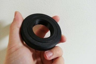 print-in-place sealed ball bearing other ballbearing challenge test daniel noree barspin abs 3d print model - Mito3D
