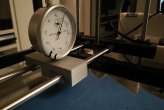 stampa bed livello porta orologio Stampante 3d di parti miglioramenti letto regolazione livellamento costruire la piastra misurare strumento misurazione rigidbot 3d print model - Mito3D
