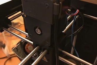 impresión de la parte superior cabeza wanhao d6 monoprice cable del sensor guía Impresora 3d piezas mejoras final 3d print model - Mito3D