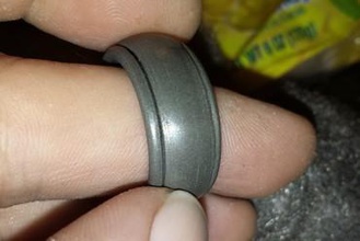 imprimir lugar spinner anillo la joyería fidget rhino imprimir-en-lugar 3d print model - Mito3D
