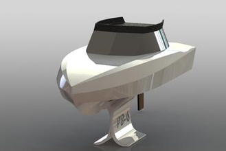 6 basılı tekne oyuncaklar model kapalı yara rc gemi 3d print model - Mito3D