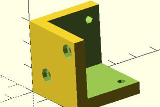 cas d'imprimante L'imprimante 3d de pièces améliorations le boîtier openscad l'open source 3d print model - Mito3D