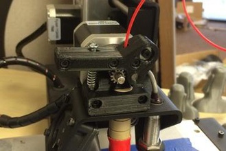printrbot gear head extruder 3d printer parts enhancements 3d print model - Mito3D