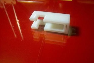 printrbot lc plus adjustable bed leveling nut lock 3d printer parts enhancements 3d print model - Mito3D