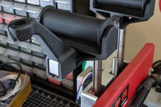 printrbot pro top spool roller mount 3d printer parts enhancements holder adoptabot brook drumm 3d print model - Mito3D