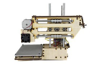 printrbot simple maker edition 1401 3d printer parts enhancements lasercut lasercutter dxf 3d print model - Mito3D