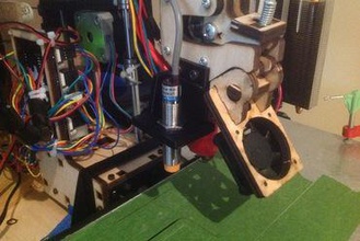 printrbot simple maker edition induction probe holder 3d printer parts enhancements 3d print model - Mito3D