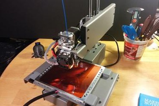 printrbot simple metal heatbed 3d printer parts enhancements heat bed 3d print model - Mito3D