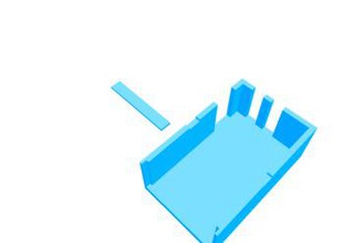 caja de protección receptor fabricante bricolaje optima hitec 3d print model - Mito3D