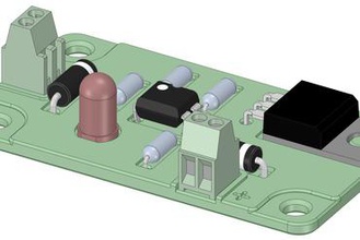 prototype chauffée lit mosfet relais v3 L'imprimante 3d de pièces améliorations heatbed l'état solide la ssr 3d print model - Mito3D