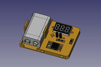 provador leds con display andere led probador corriente constante konstanter Strom tester 3d print model - Mito3D