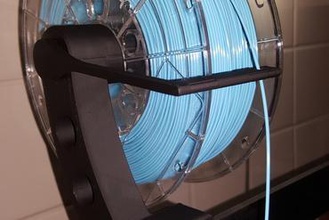 prusa filamant titulaire guide maker diy filament bobine de 3d print model - Mito3D